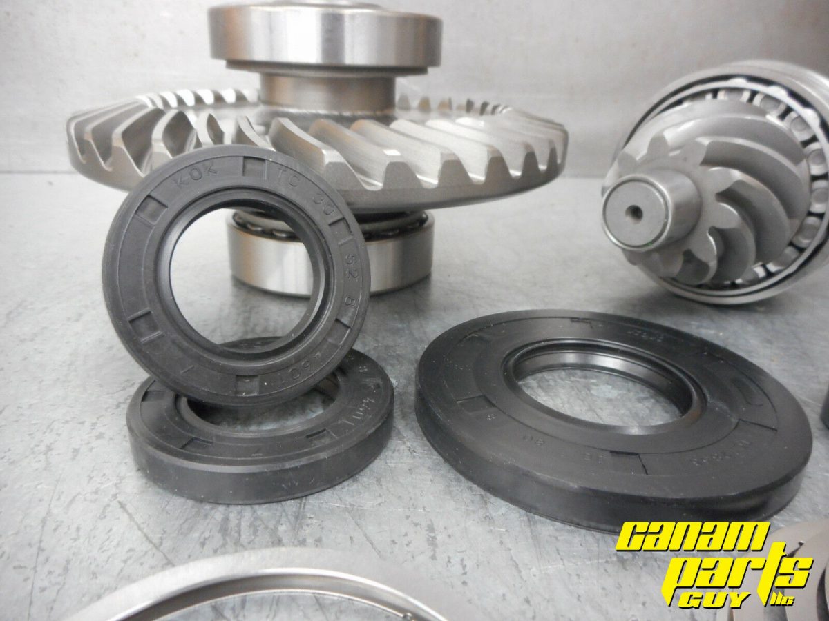 800/850/1000 XMR Ring and Pinion Gear Rebuild Kit With Bearings and Seals Canam Parts Guy