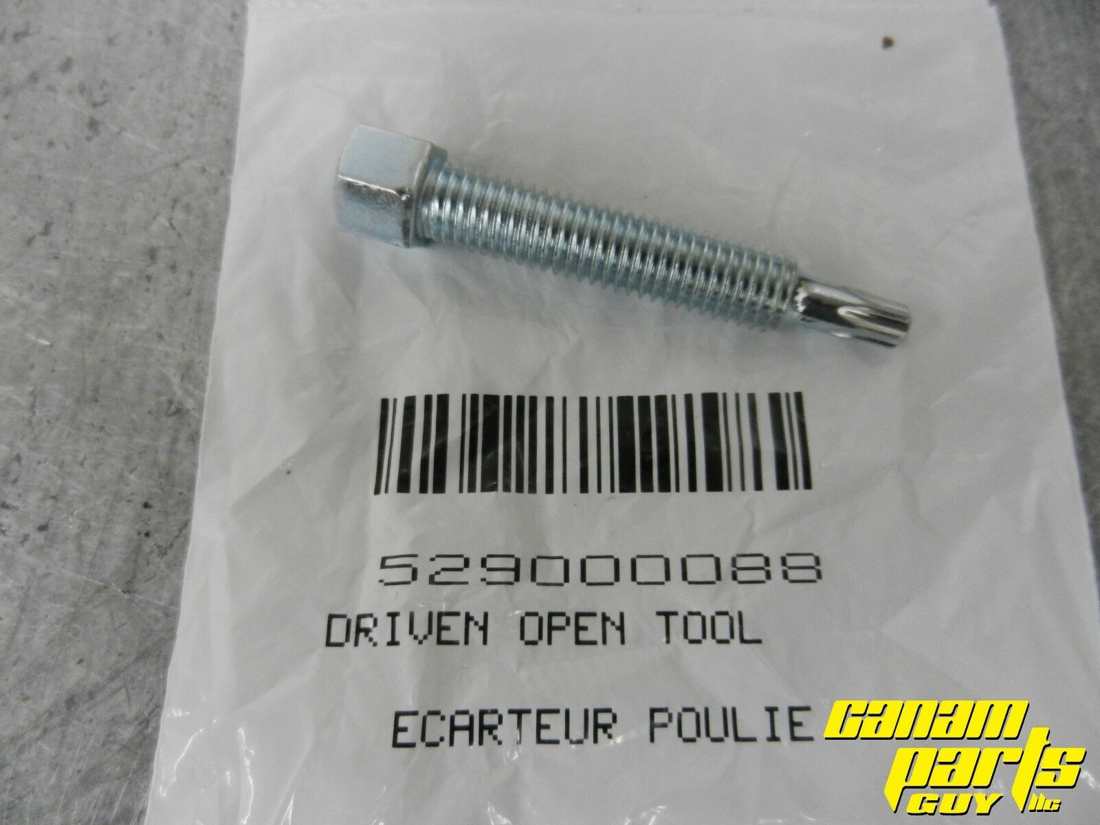 OEM X3 Secondary Clutch Spreader Bolt Tool 529000088 Canam Parts Guy