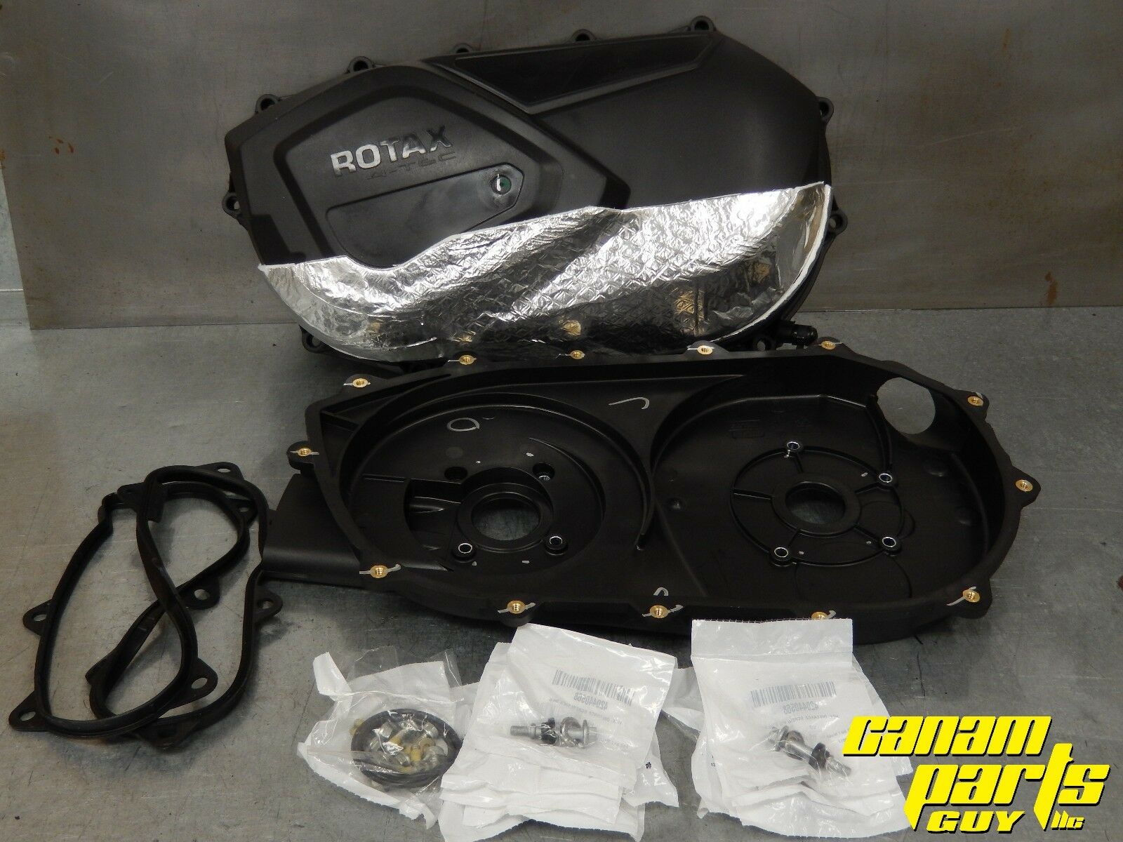 NEW OEM Commander Belt Box CVT Cover Kit Canam Parts Guy