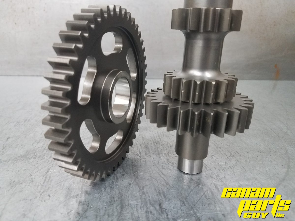 New OEM 14 Gear Reduction Set Low Gear For Large Gearbox Canam Parts Guy