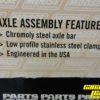 Moose Utility Rear Axle Maverick 1000 2013-2015 - Image 6