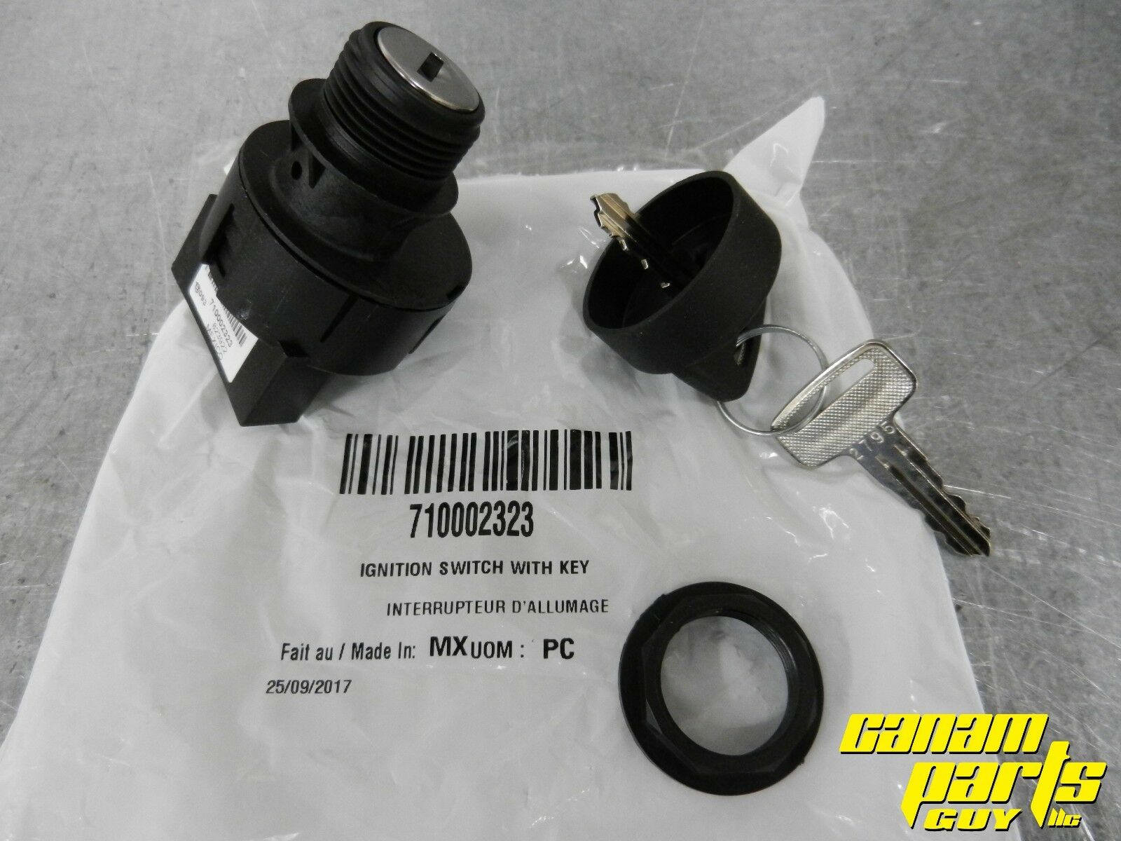 450 500 Ignition Switch And Matched Keys Spare Key – Canam Parts Guy