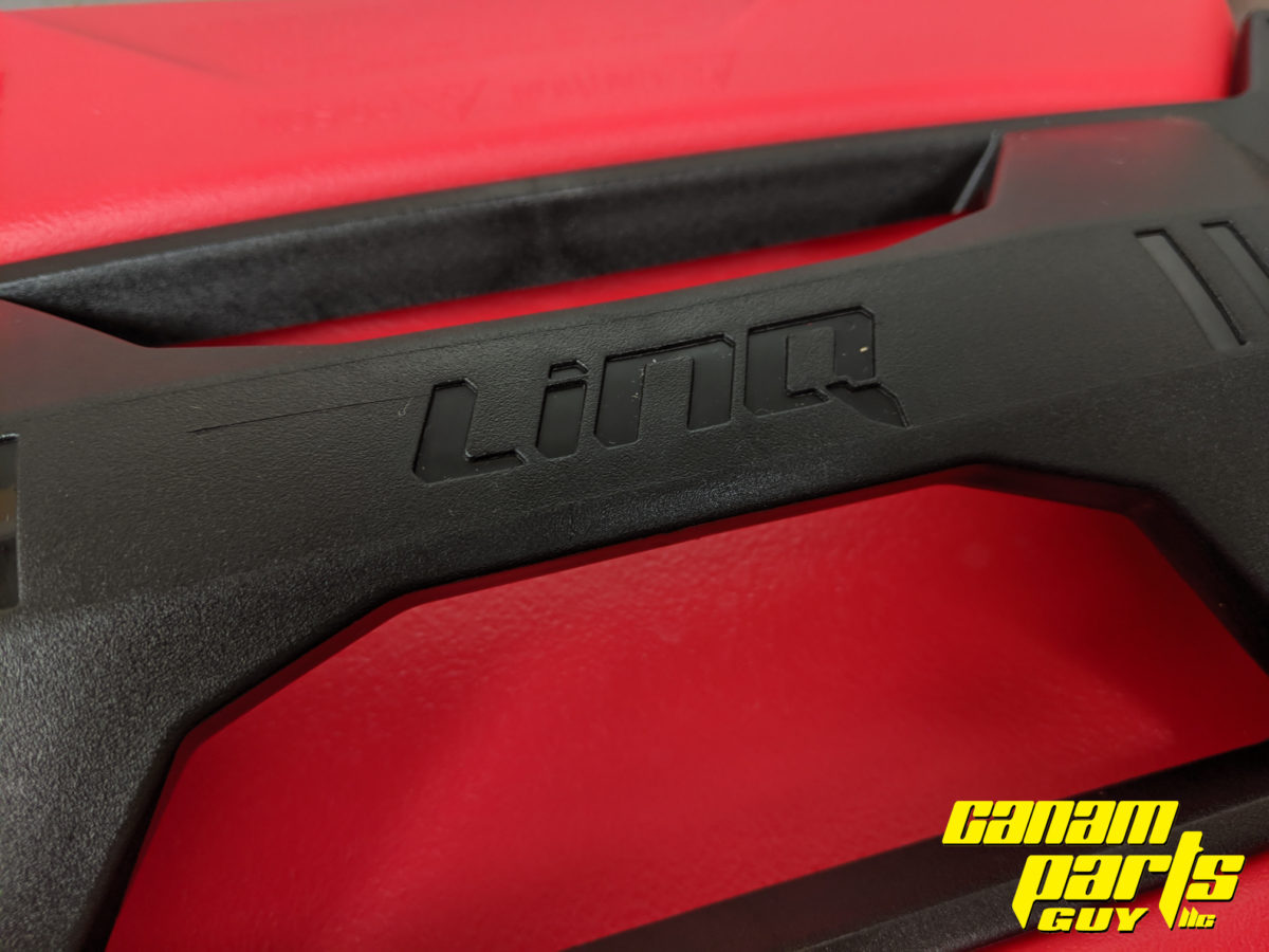 NEW OEM LINQ FUEL GAS CADDY SPARE TANK WITH BRACKETS 4 GAL Canam