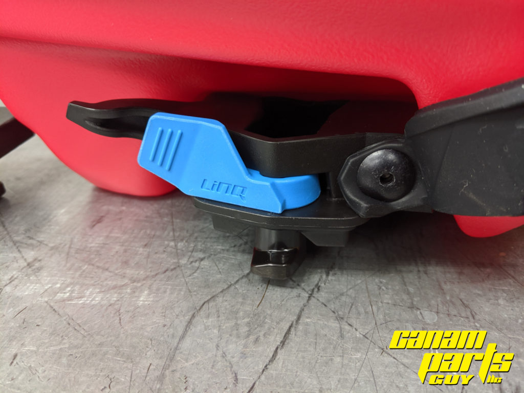 NEW OEM LINQ FUEL GAS CADDY SPARE TANK WITH BRACKETS 4 GAL Canam