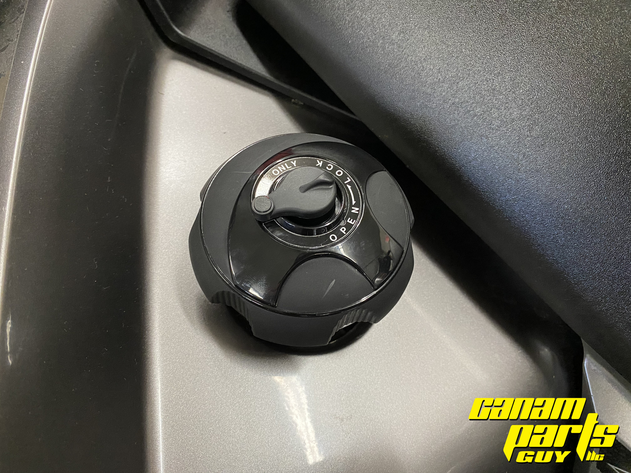 Outlander Renegade OEM Locking Gas Cap 860200387 Canam Parts Guy