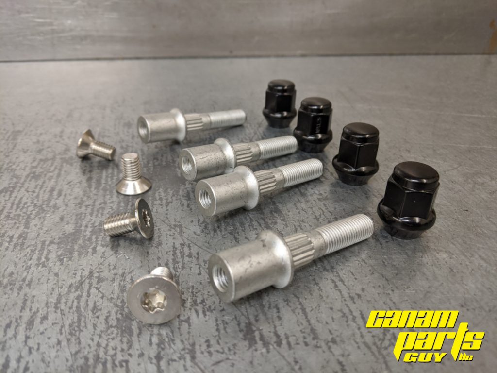 G2 ATV Aftermarket Wheel Stud Kit with Lug Nuts Canam Parts Guy