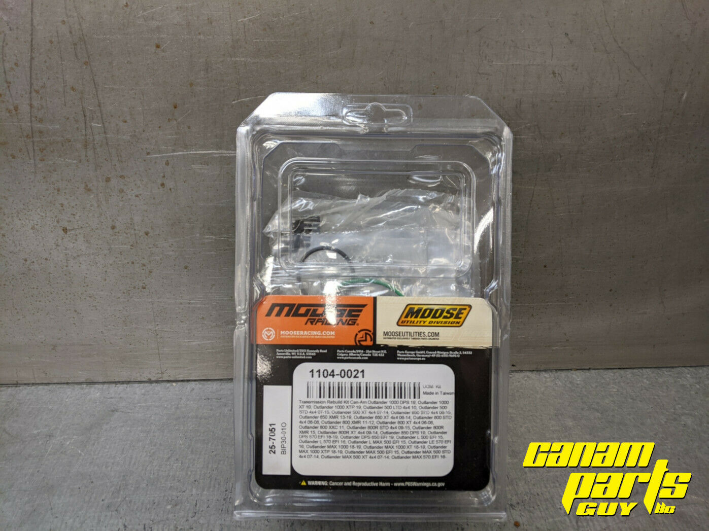 MOOSE RACING CAN-AM Small Gearbox Bearing Seal Kit 1104-0021 TRANS REBUILD KIT