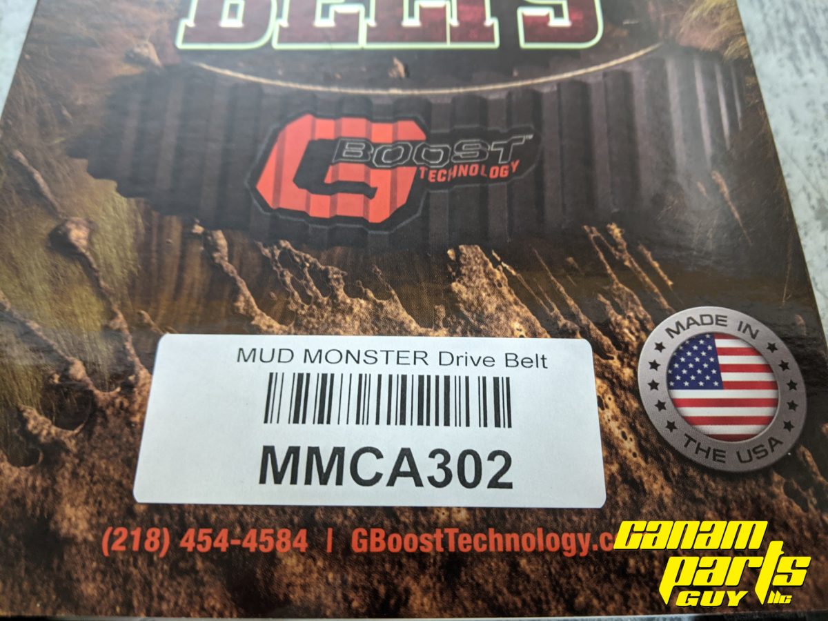 NEW GBOOST Mud Monster Drive Belt MMCA302 Canam Parts Guy