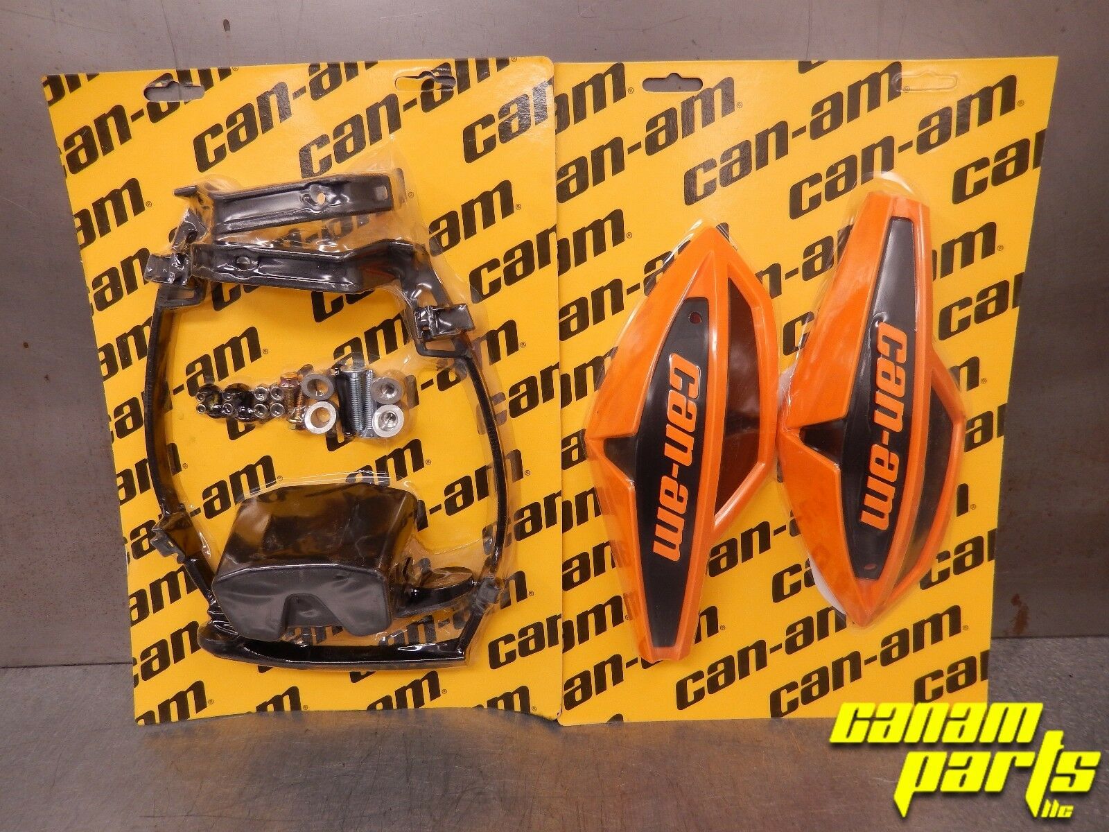 2012-2019 Can-Am Renegade Outlander OEM Left/Right Hand Guard Yellow C99