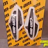 NEW OEM White Wind Deflector Hand Guard Set with Mounting Kit - Image 2