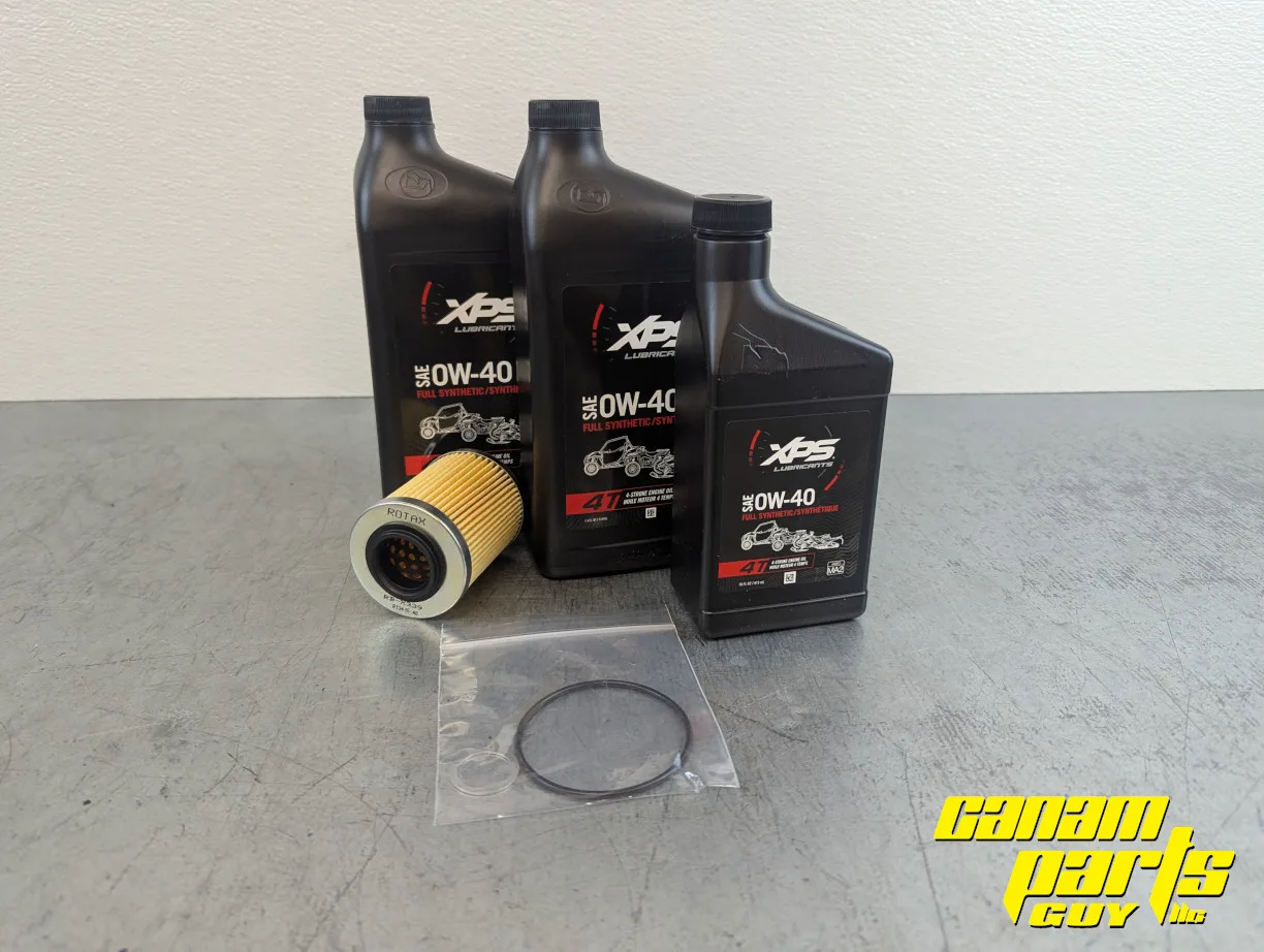 NEW OEM FULL SYNTHETIC 0W-40 Oil change kit 650cc ACE