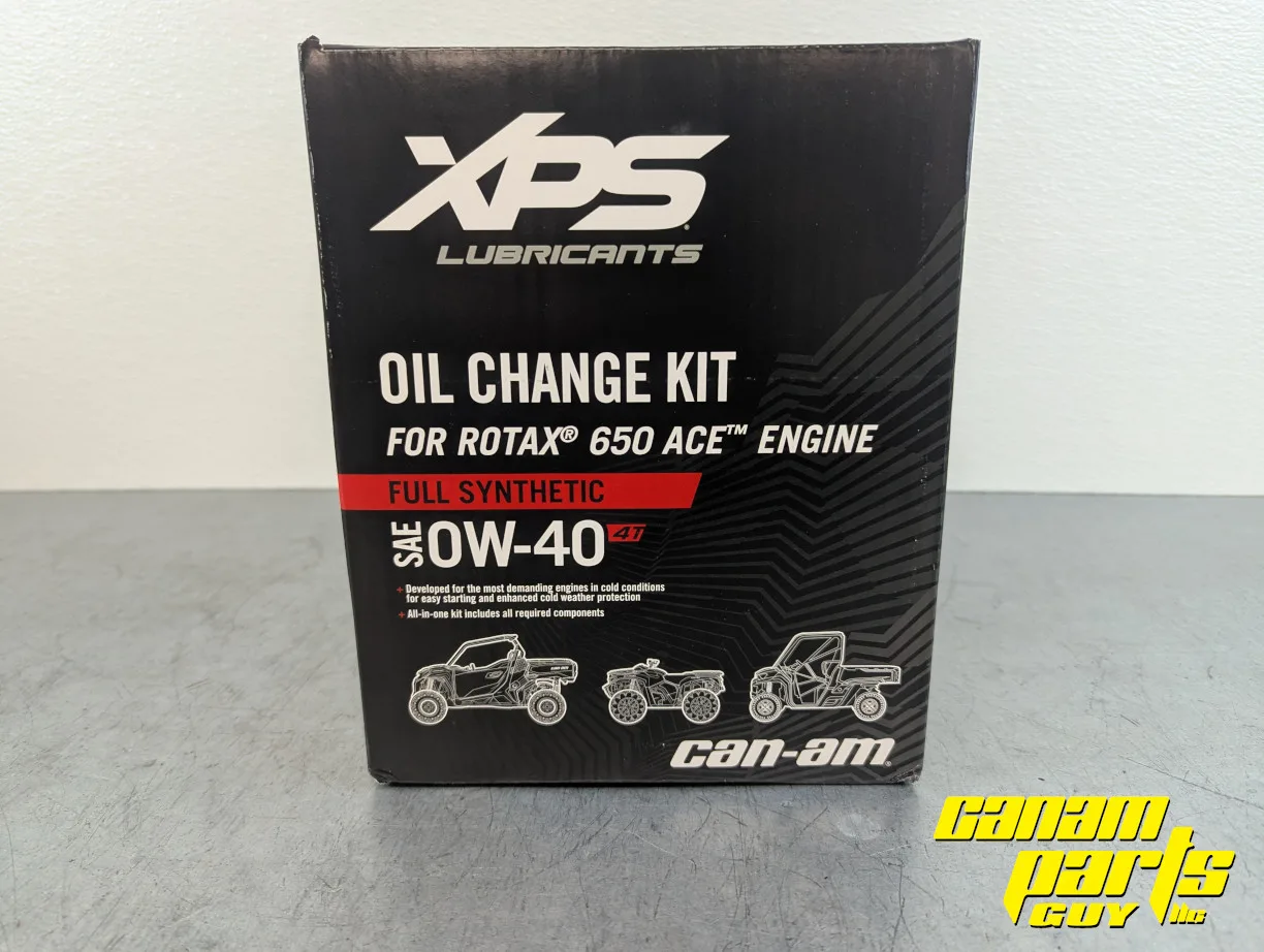 NEW OEM FULL SYNTHETIC 0W-40 Oil change kit 650cc ACE - Image 3