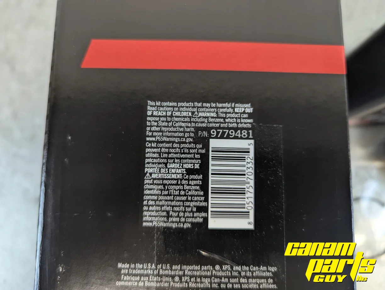 NEW OEM FULL SYNTHETIC 0W-40 Oil change kit 650cc ACE - Image 9