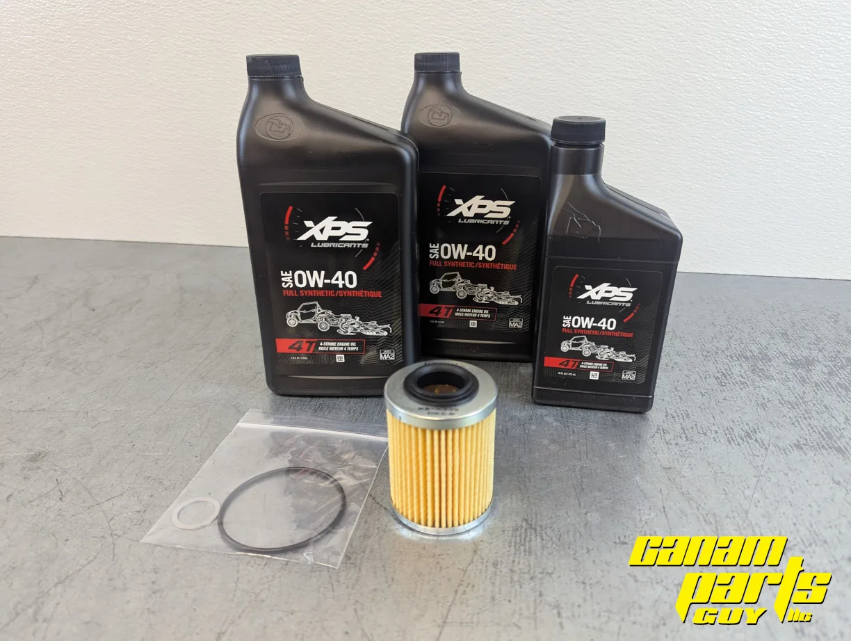 NEW OEM FULL SYNTHETIC 0W-40 Oil change kit 650cc ACE - Image 2