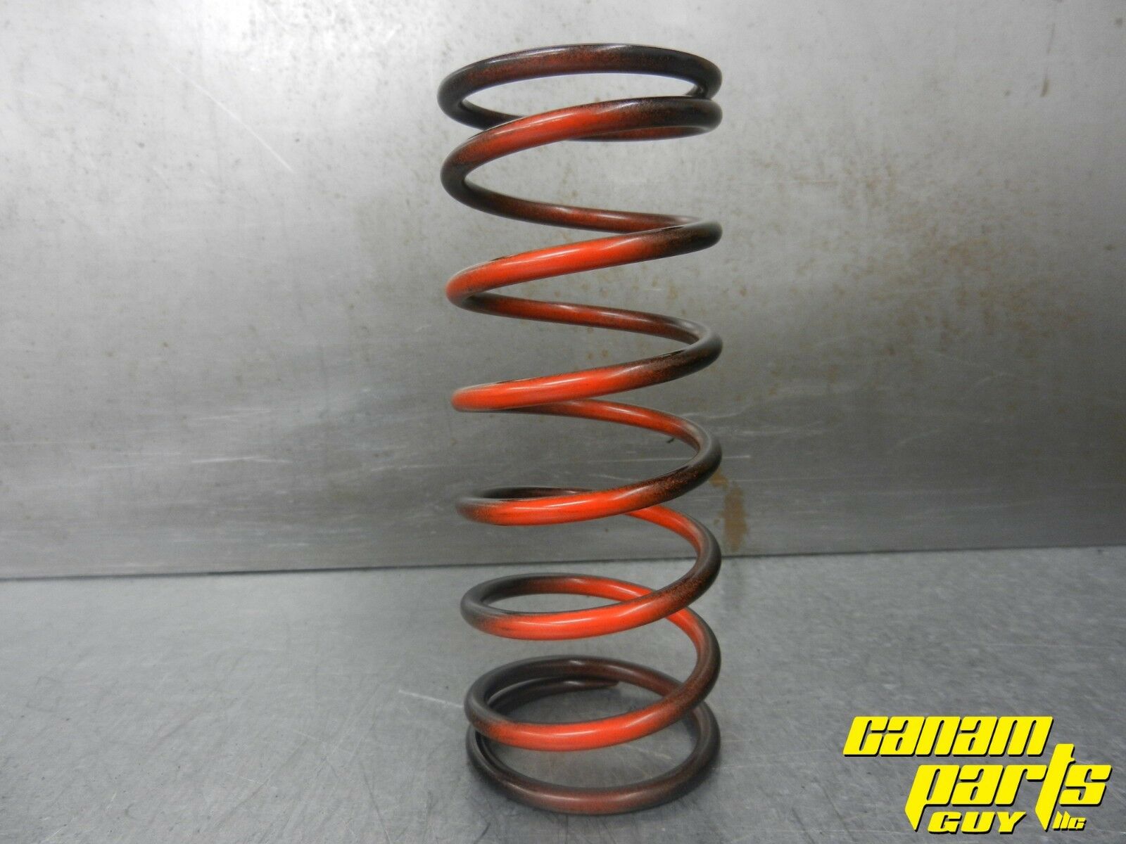 Black/Orange Secondary Compression Spring - Canam Parts Guy